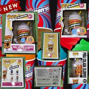 Funko Pop! Ad Icons Slurpee Pina Colada Slurpee (Glitter) 7-11 Exclusive #91